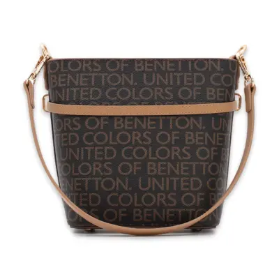 United Colors Of Benetton Bnt_1764 19,5X15,5X9 Kol Kahverengi Kadın Çanta - benetton (1)