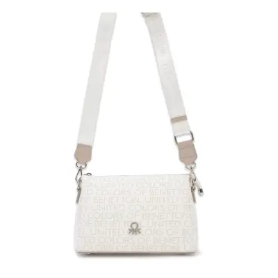 United Colors Of Benetton Bnt_1773 18X26X10 Kol Beyaz Kadın Çanta 