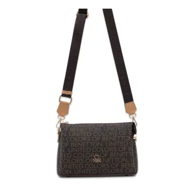 United Colors Of Benetton Bnt_1773 18X26X10 Kol Kahverengi Kadın Çanta 