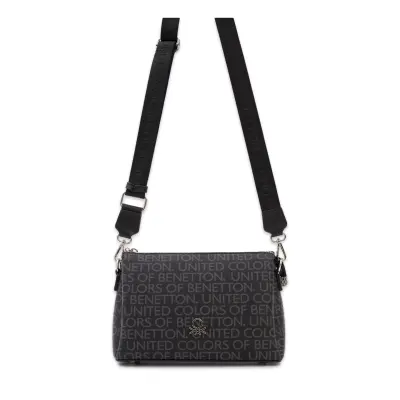 United Colors Of Benetton Bnt_1773 18X26X10 Kol Siyah Kadın Çanta 