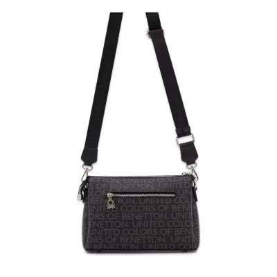 United Colors Of Benetton Bnt_1773 18X26X10 Kol Siyah Kadın Çanta - 2