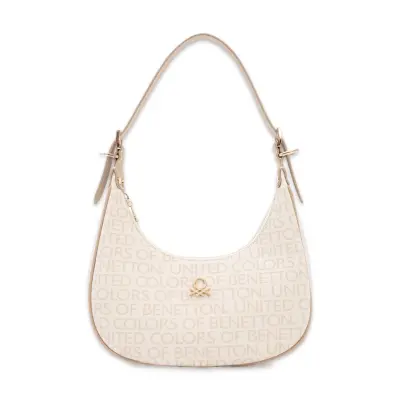 Benetton Bnt_1774 25X27X7 Kol Bej Kadın Çanta 