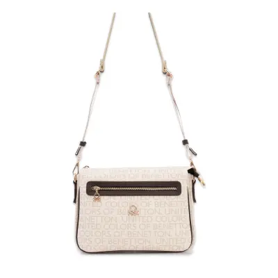 Benetton Bnt_1786 27X10X10 Çapraz Bej Kadın Çanta 