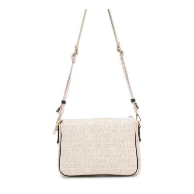 Benetton Bnt_1786 27X10X10 Çapraz Bej Kadın Çanta - 2