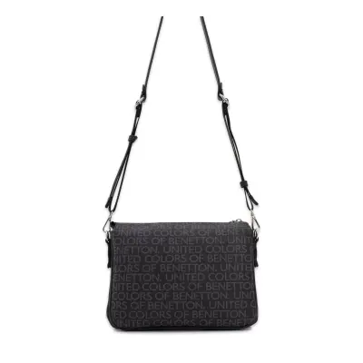Benetton Bnt_1786 27X10X10 Çapraz Siyah Kadın Çanta - 2