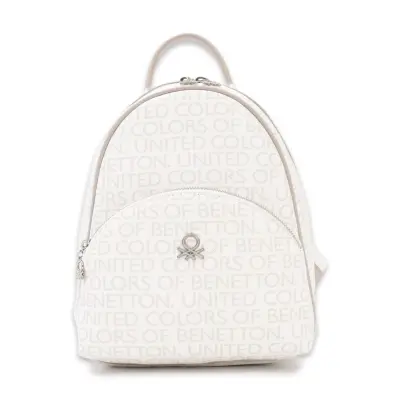 United Colors Of Benetton Bnt_1790 29X21X14 Sirt Beyaz Kadın Çanta 