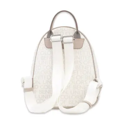 United Colors Of Benetton Bnt_1790 29X21X14 Sirt Beyaz Kadın Çanta - benetton (1)