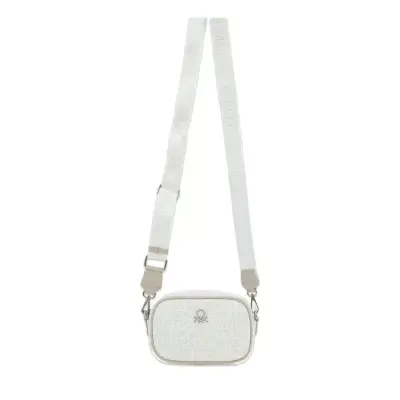 United Colors Of Benetton Bnt_1791 12X17X7 Kol Beyaz Kadın Çanta 