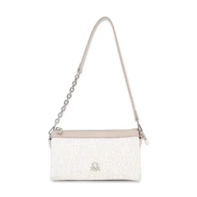 United Colors Of Benetton Bnt_1795 24X8X6 Kol Beyaz Kadın Çanta 