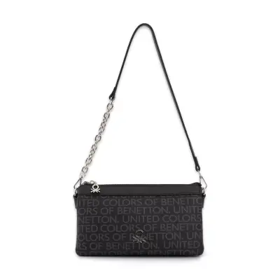 United Colors Of Benetton Bnt_1795 24X8X6 Kol Siyah Kadın Çanta - 1