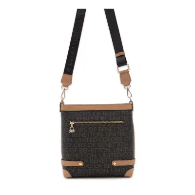 United Colors Of Benetton Bnt_1797 24X7X23 Omuz Kahverengi Kadın Çanta - benetton (1)