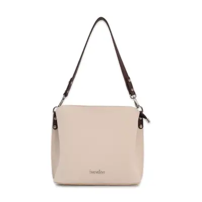 United Colors Of Benetton Bnt_1823 23X29X12 Kol Bej Kadın Çanta 