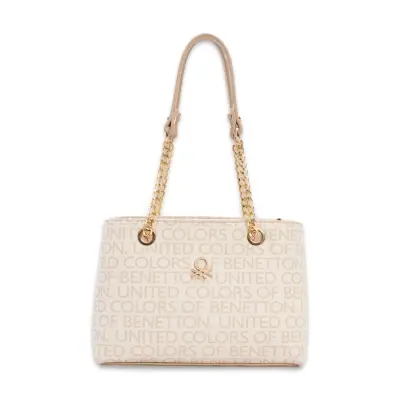 United Colors Of Benetton Bnt_1831 17X24X10 El Bej Kadın Çanta 