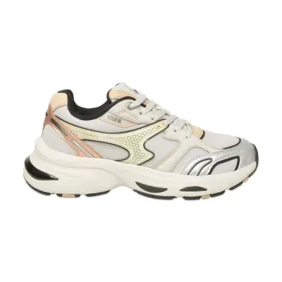 U.s. Polo Assn. 5F Etna 5Pr Günlük Bej Kadın Spor Ayakkabı - U.S. Polo Assn. (1)