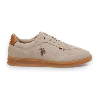 U.s. Polo Assn. 5M Delphi 5Fx Deri Günlük Sneaker Bej Erkek Spor Ayakkabı - 2