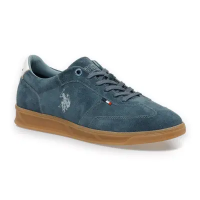 U.s. Polo Assn. 5M Delphi 5Fx Deri Günlük Sneaker Mavi Erkek Spor Ayakkabı - 1