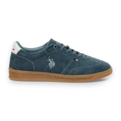 U.s. Polo Assn. 5M Delphi 5Fx Deri Günlük Sneaker Mavi Erkek Spor Ayakkabı - 2