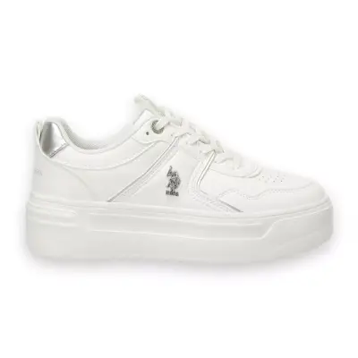 U.s. Polo Assn. 5P Clarke 5Fx Günlük Beyaz Kadın Spor Ayakkabı - 2