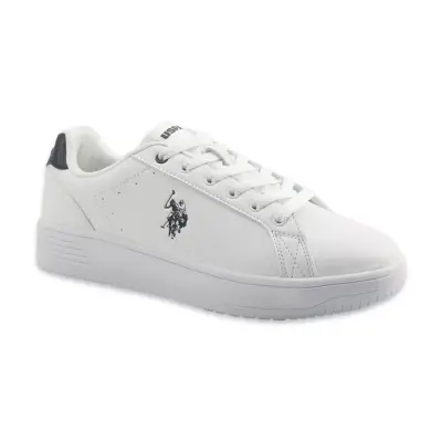 U.s. Polo Assn. 5W Cost 5Pr Günlük Sneakers Beyaz Erkek Spor Ayakkabı - 1