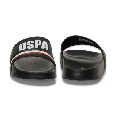 U.s. Polo Assn. 6M Alvega 6Fx Tek Bant Siyah Erkek Terlik - 4