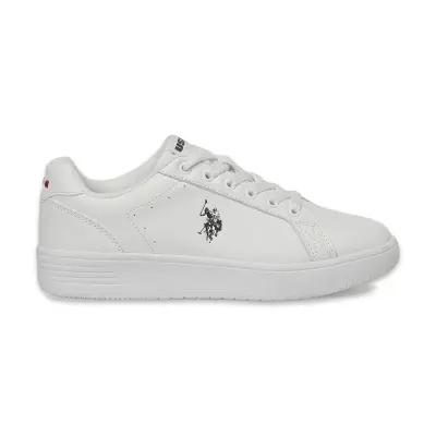 U.s. Polo Assn. 6P Cost 6Fx Günlük Sneakers Beyaz Kadın Spor Ayakkabı - 1