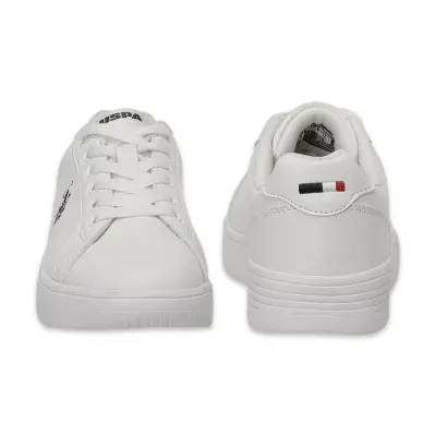 U.s. Polo Assn. 6P Cost 6Fx Günlük Sneakers Beyaz Kadın Spor Ayakkabı - 4