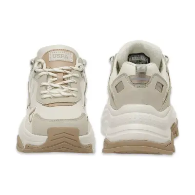 U.s. Polo Assn. 6P Kalista 6Fx Günlük Bej Kadın Spor Ayakkabı - 4