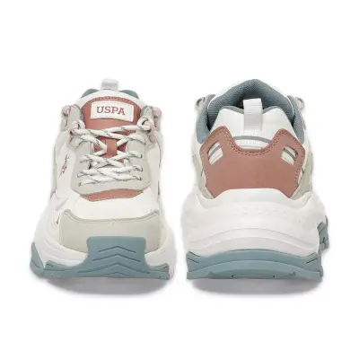 U.s. Polo Assn. 6P Kalista 6Fx Günlük Beyaz Kadın Spor Ayakkabı - 4