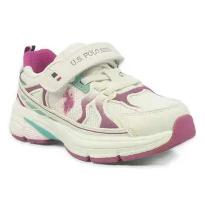 U.s. Polo Assn. 6P Sette Jr 6Fx Sneakers Beyaz Çocuk Spor Ayakkabı - U.S. Polo Assn. (1)