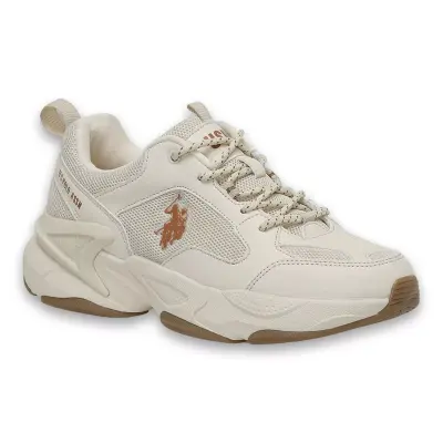 U.s. Polo Assn. Maybe-Z Günlük Bej Kadın Spor Ayakkabı - 1