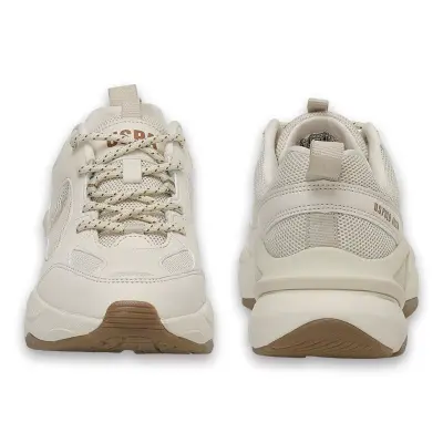 U.s. Polo Assn. Maybe-Z Günlük Bej Kadın Spor Ayakkabı - 4