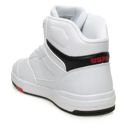 U.s. Polo Assn. Presto Hi 3Pr Sneaker Beyaz Erkek Spor Ayakkabı - 4