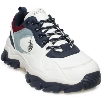 U.s. Polo Assn. .Tracky-Z Günlük Beyaz Kadın Spor Ayakkabı - 1