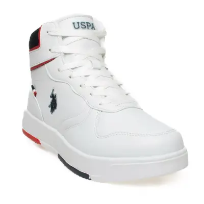 U.s.polo Assn Andrei-M Sneaker Hi Beyaz Erkek Spor Ayakkabı - 1