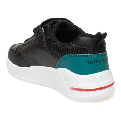 U.s.polo Assnthales-F Jr 3Pr Sneaker Siyah Çocuk Spor Ayakkabı - 4