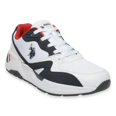 U.spolo Husky-M 4Fx Beyaz Erkek Spor Ayakkabı 