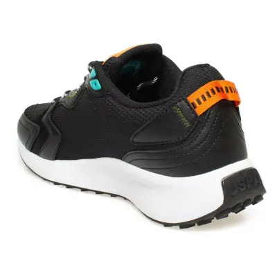 U.spolo Romulus-M Günlük Sneakers Siyah Erkek Spor Ayakkabı - 4