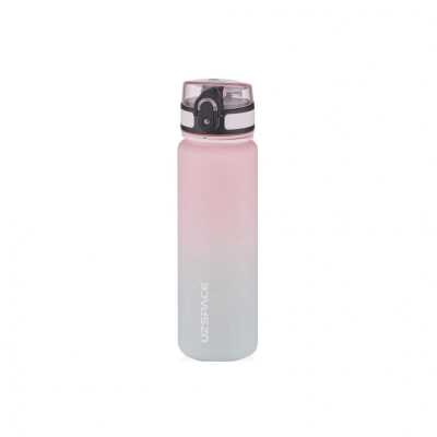 Uzspace 3026 500 Ml Gradient Renk Soft-Touch Tritan Su Matarası Gri Unisex Suluk & Matara - UZSPACE