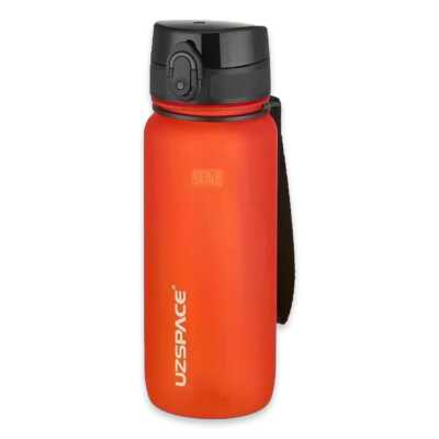 Uzspace 3037 650 Ml Soft-Touch Tritan Su Matarası Kırmızı Unisex Suluk & Matara - UZSPACE