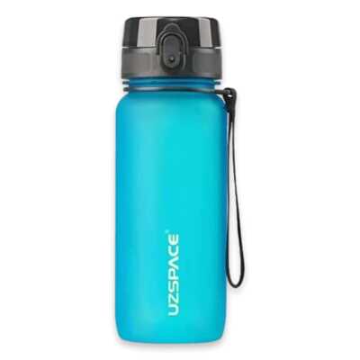 Uzspace 3037 650 Ml Soft-Touch Tritan Su Matarası Mavi Unisex Suluk & Matara - UZSPACE