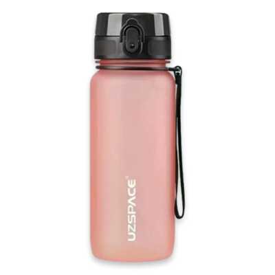 Uzspace 3037 650 Ml Soft-Touch Tritan Su Matarası Pembe Unisex Suluk & Matara - UZSPACE