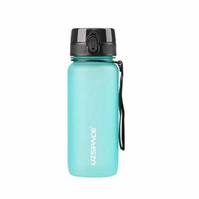 Uzspace 3037 650 Ml Soft-Touch Tritan Su Matarası Turkuaz Unisex Suluk & Matara - UZSPACE