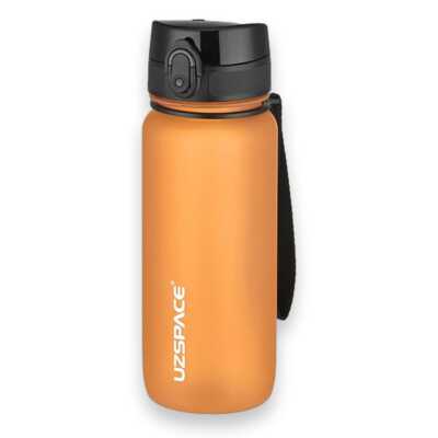Uzspace 3037 650 Ml Soft-Touch Tritan Su Matarası Turuncu Unisex Suluk & Matara - UZSPACE
