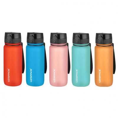 Uzspace 3037 650 Ml Soft-Touch Tritan Su Matarası Turuncu Unisex Suluk & Matara - UZSPACE (1)