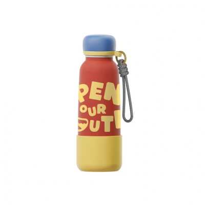 Vagonlife Vgn1105 550 Ml Çelik Termos Kırmızı Unisex Termos Ve Mug - vagonlife