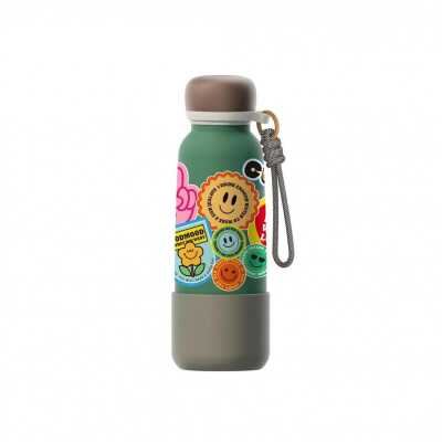Vagonlife Vgn1105 550 Ml Çelik Termos Yeşil Unisex Termos Ve Mug - vagonlife