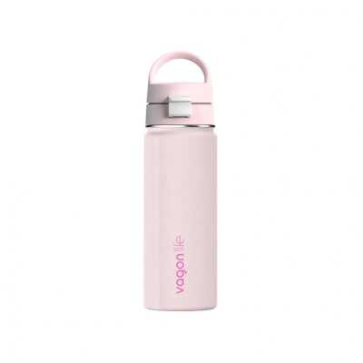 Vagonlife Vgn1110 550 Ml Çelik Termos Pembe Unisex Termos Ve Mug - vagonlife