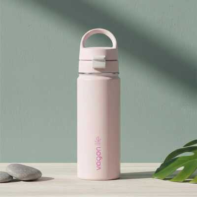 Vagonlife Vgn1110 550 Ml Çelik Termos Pembe Unisex Termos Ve Mug - vagonlife (1)