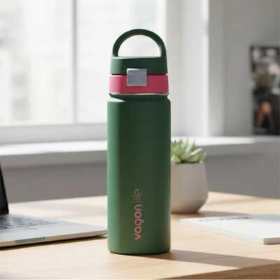 Vagonlife Vgn1110 550 Ml Çelik Termos Yeşil Unisex Termos Ve Mug - vagonlife (1)