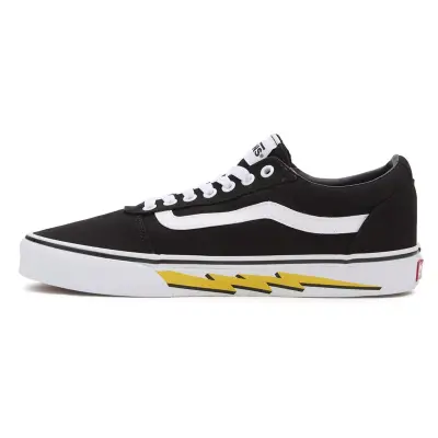 Vans Vn000Cp0 Yt Ward Sneakers Siyah Çocuk Spor Ayakkabı - 3